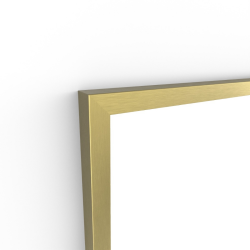 Origins Living Docklands Rectangular Mirror 120 Brushed Brass - 120x70cm B375707 Origins Living Docklands Rectangular Mirror 120 Brushed Brass - 120x70cm B375707