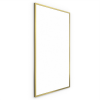 Dockland Rectangular Mirrors B375707 Origins Living Docklands Rectangular Mirror 120 Brushed Brass - 120x70cm B375707