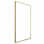 Origins Living Docklands Rectangular Mirror 120 Brushed Brass - 120x70cm B375707
