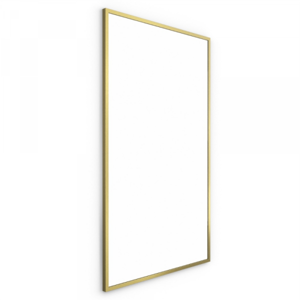 Origins Living Docklands Rectangular Mirror 120 Brushed Brass - 120x70cm B375707 Origins Living Docklands Rectangular Mirror 120 Brushed Brass - 120x70cm B375707