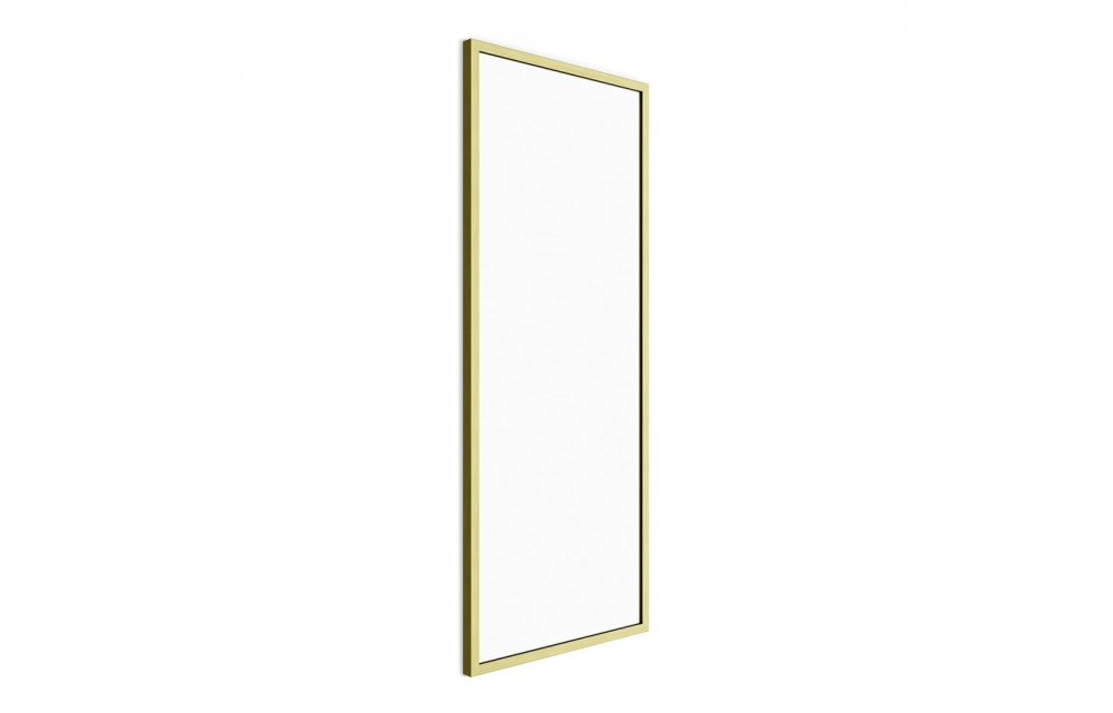 Origins Living Docklands Rectangular Mirror 41 Brushed Brass - 40x100cm DKL-001410-BB