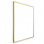 Origins Living Docklands Rectangular Mirror 80 Brushed Brass - 80x100cm B375714