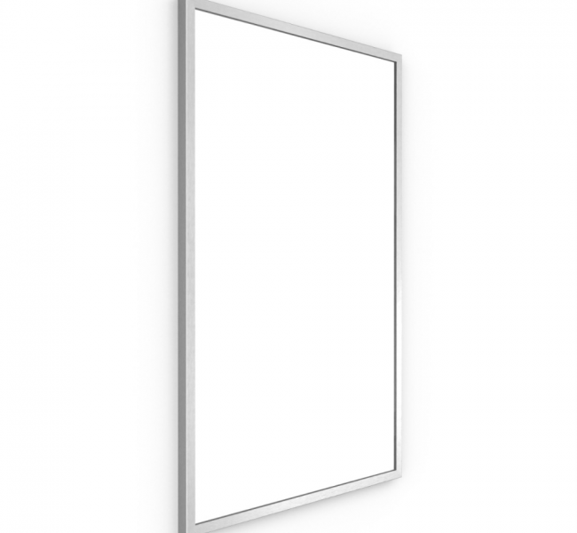 Dockland Rectangular Mirrors DKL-001058-BS Origins Living Docklands Rectangular Mirror 50 Brushed Stainless Steel - 50x80cm DKL-001058-BS