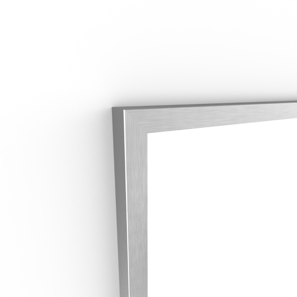 Origins Living Docklands Rectangular Mirror 50 Brushed Stainless Steel - 50x80cm DKL-001058-BS