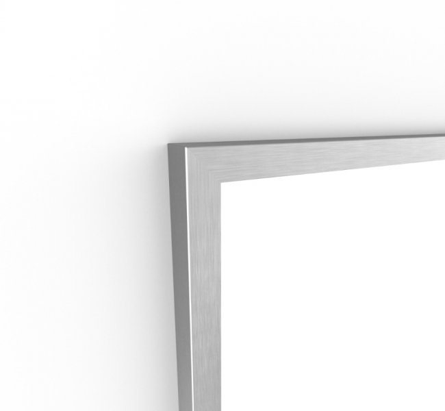 Dockland Rectangular Mirrors DKL-001058-BS Origins Living Docklands Rectangular Mirror 50 Brushed Stainless Steel - 50x80cm DKL-001058-BS