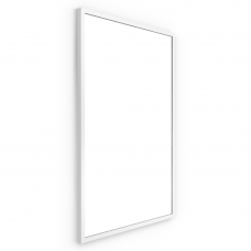 Origins Living Docklands Rectangular Mirror 50 White - 50x80cm B375745
