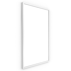 Origins Living Docklands Rectangular Mirror 50 White - 50x80cm B375745