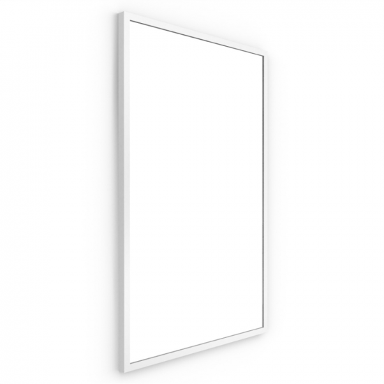 Origins Living Docklands Rectangular Mirror 50 White - 50x80cm B375745