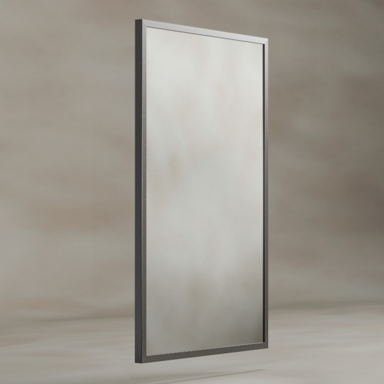 Origins Living Docklands Rectangular Mirror 50 Gunmetal - 50x80cm DKL-001058-GM