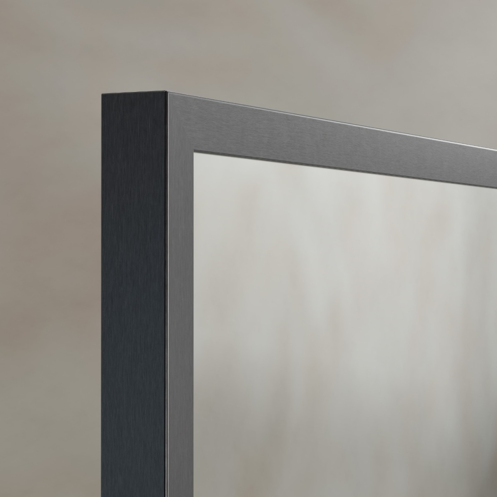 Origins Living Docklands Rectangular Mirror 50 Gunmetal - 50x80cm DKL-001058-GM