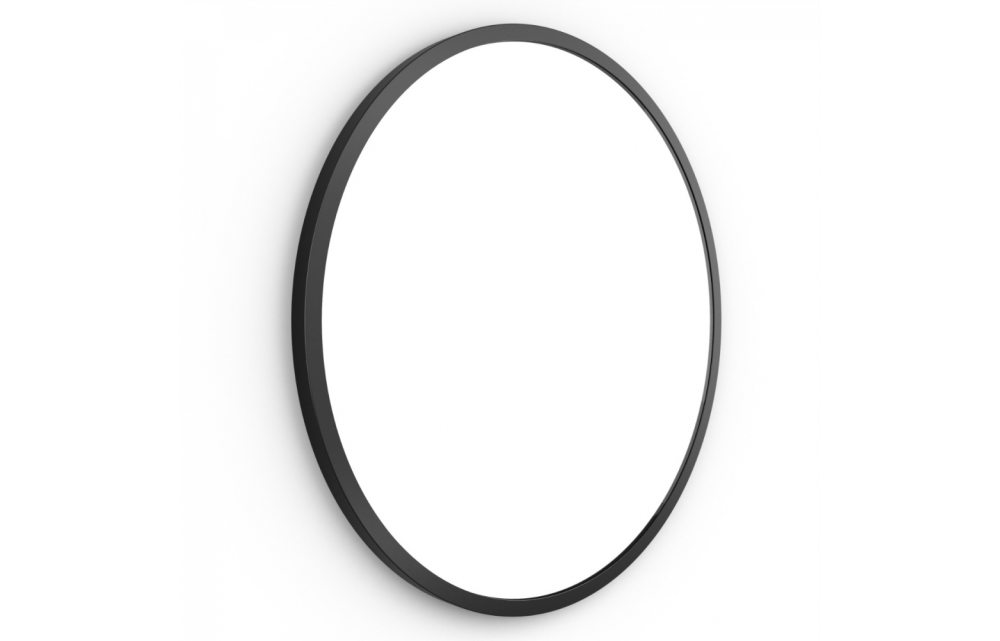 Origins Living Docklands Round Mirror 60cm Black B375530