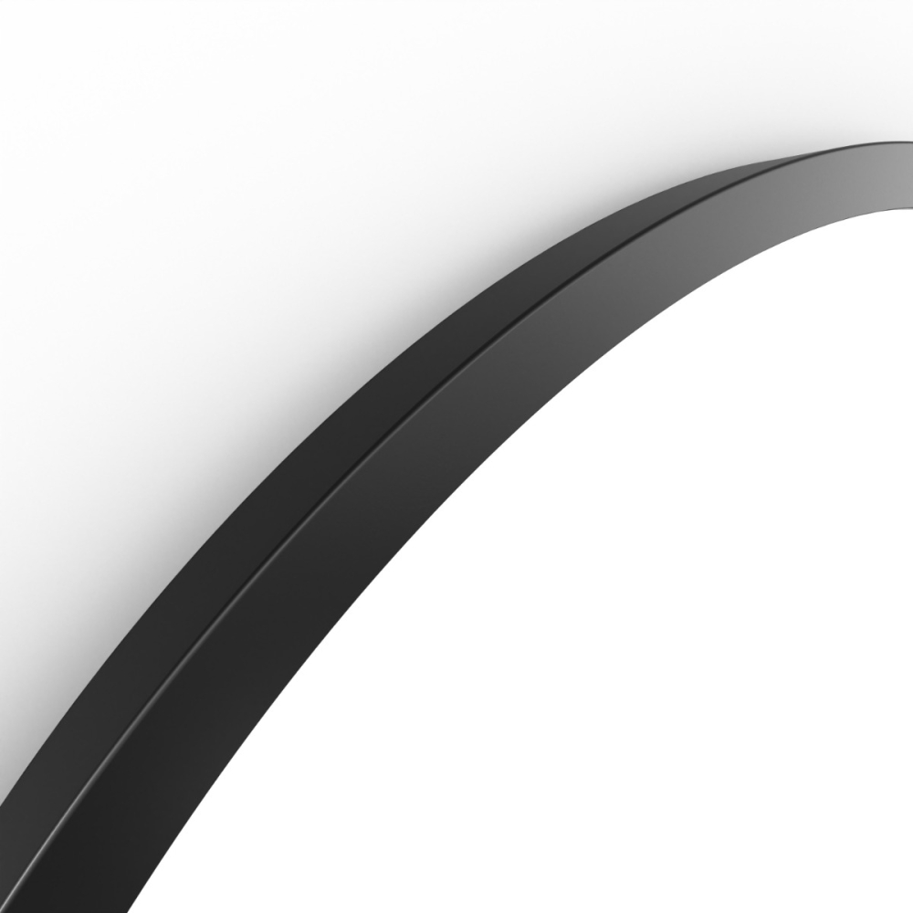 Origins Living Docklands Round Mirror 60cm Black B375530