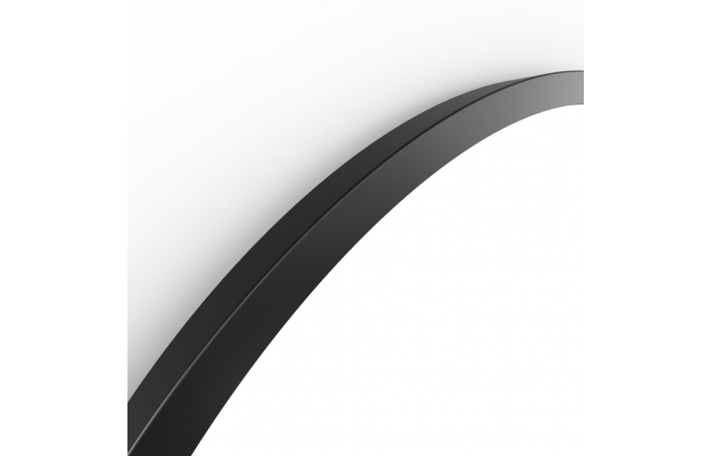 Origins Living Docklands Round Mirror 60cm Black B375530