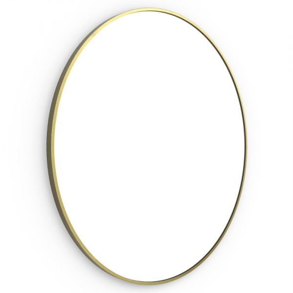 Origins Living Docklands Round Mirror 80cm Brushed Brass B375660
