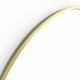 Origins Living Docklands Round Mirror 80cm Brushed Brass B375660