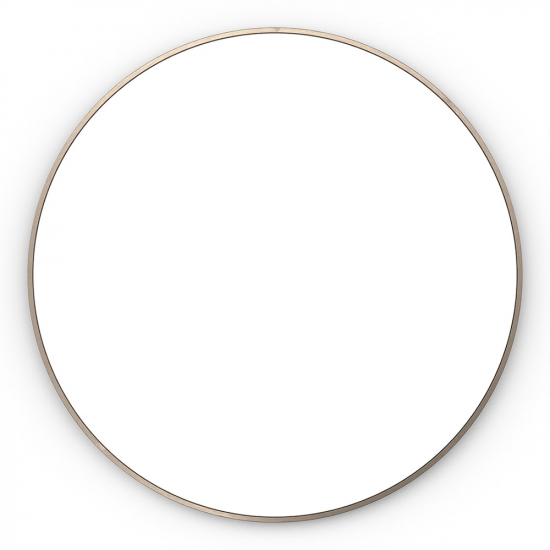 Origins Living Docklands Round Mirror 60cm Brushed Bronze DKL-00D060-BZ