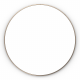 Origins Living Docklands Round Mirror 60cm Brushed Bronze DKL-00D060-BZ