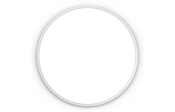 Origins Living Docklands Round Mirror 60cm White B375677