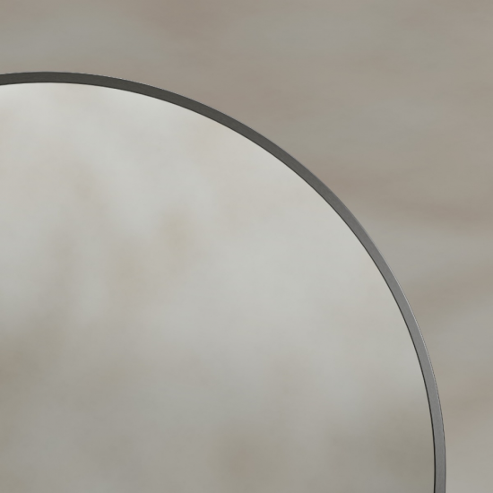 Origins Living Docklands Round Mirror 60cm Gunmetal DKL-00D060-GM Origins Living Docklands Round Mirror 60cm Gunmetal DKL-00D060-GM