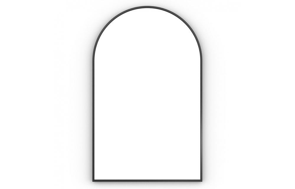 Origins Living Docklands Arch Mirror 50 Black - 50x80cm DKL-00R058-BK