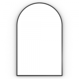 Origins Living Docklands Arch Mirror 50 Black - 50x80cm DKL-00R058-BK