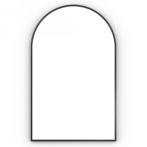 Origins Living Docklands Arch Mirror 50 Black - 50x80cm DKL-00R058-BK