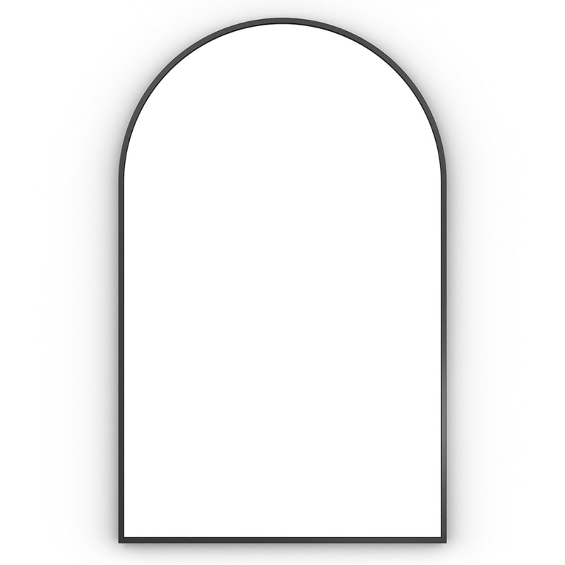 Dockland Capsule and Arched Mirrors DKL-00R058-BK Origins Living Docklands Arch Mirror 50 Black - 50x80cm DKL-00R058-BK