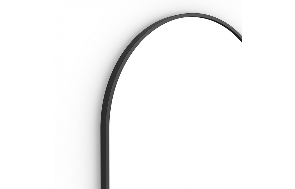 Origins Living Docklands Arch Mirror 50 Black - 50x80cm DKL-00R058-BK