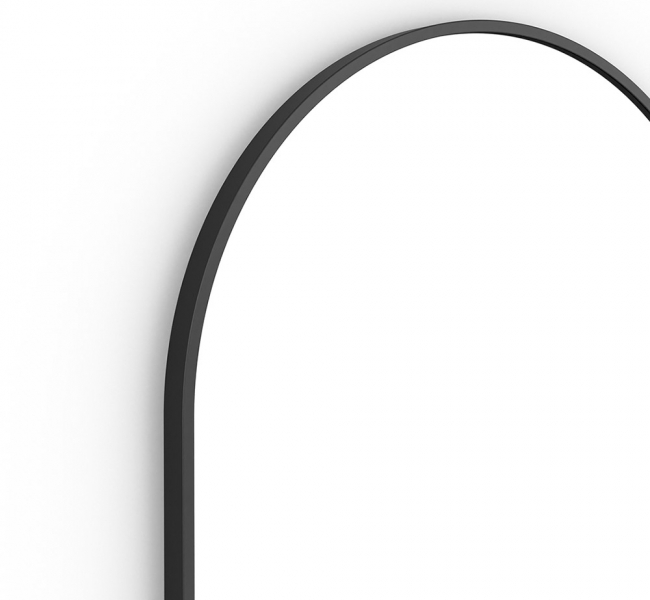 Dockland Capsule and Arched Mirrors DKL-00R058-BK Origins Living Docklands Arch Mirror 50 Black - 50x80cm DKL-00R058-BK