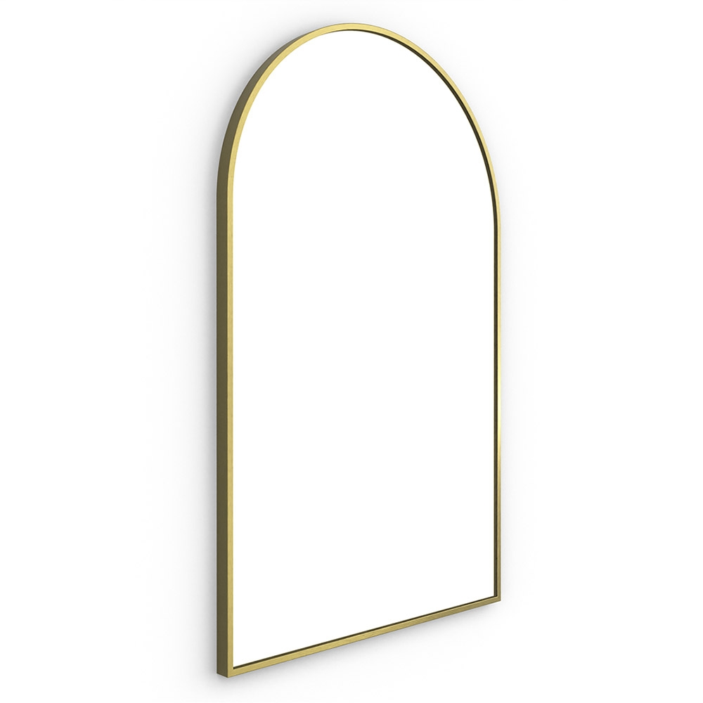 Origins Living Docklands Arch Mirror 50 Brushed Brass - 50x80cm DKL-00R058-BB
