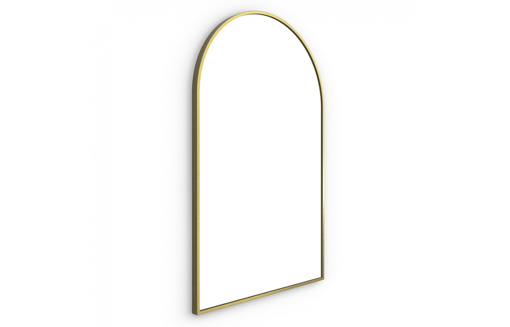 Origins Living Docklands Arch Mirror 50 Brushed Brass - 50x80cm DKL-00R058-BB