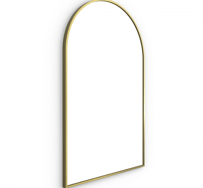Dockland Capsule and Arched Mirrors DKL-00R058-BB Origins Living Docklands Arch Mirror 50 Brushed Brass - 50x80cm DKL-00R058-BB