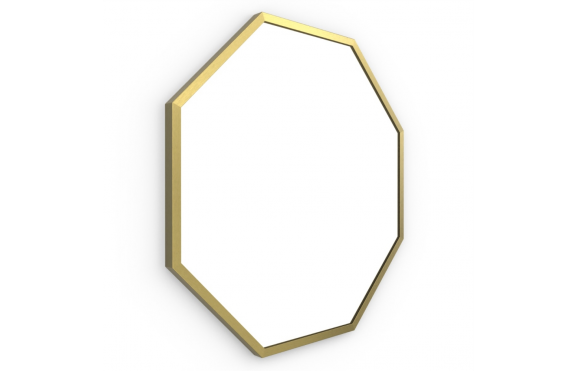 Origins Living Docklands Octagon Mirror 60cm Brushed Brass DKL-00T060-BB Origins Living Docklands Octagon Mirror 60cm Brushed Brass DKL-00T060-BB