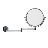 Origins Living Hutton Reversible 5x Magnifying Wall Mirror - Chrome HTN-007520-CH