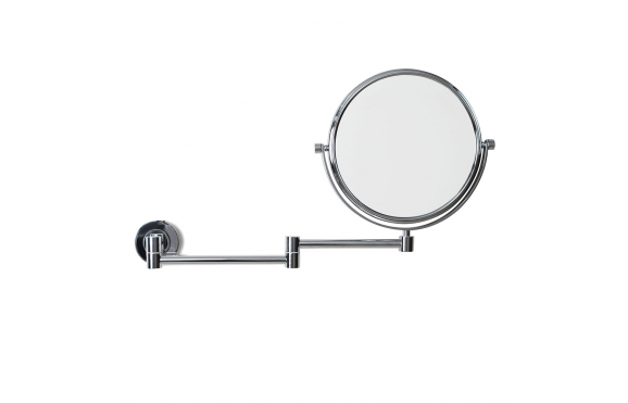 Origins Living Hutton Reversible 5x Magnifying Wall Mirror - Chrome HTN-007520-CH