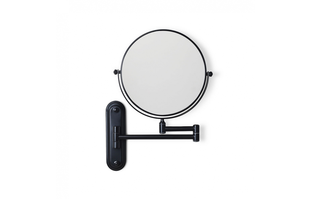 Origins Living Taylor Reversible 5x Magnifying Wall Mirror - Black TYL-007520-BK