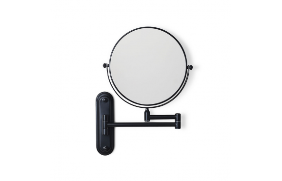 Origins Living Taylor Reversible 5x Magnifying Wall Mirror - Black TYL-007520-BK Origins Living Taylor Reversible 5x Magnifying Wall Mirror - Black TYL-007520-BK