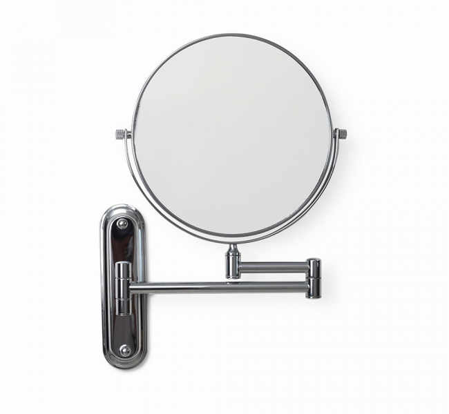 Bathroom Magnifying Mirrors TYL-007520-CH Origins Living Taylor Reversible 5x Magnifying Wall Mirror - Chrome TYL-007520-CH