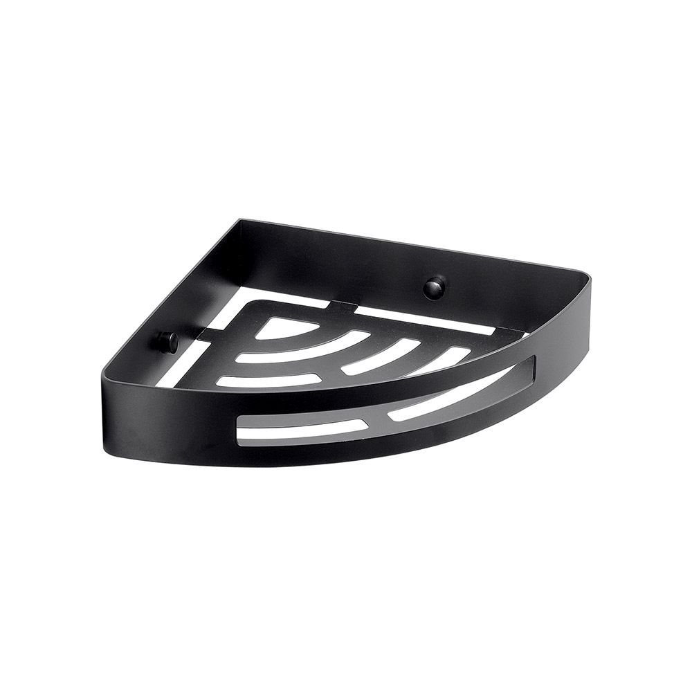 Origins Living Nerva Corner Shower Basket - Black 2479-14