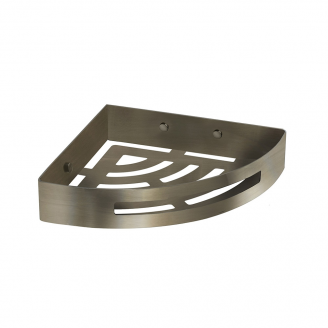 Origins Living Nerva Corner Shower Basket - Brushed Stainless Steel 2479-38 from Ebzone