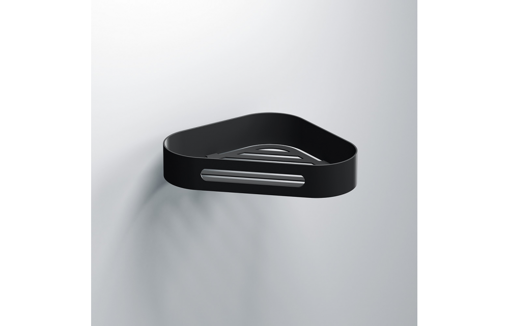 Origins Living S5 Fahrenheit Corner Basket - Black 176519