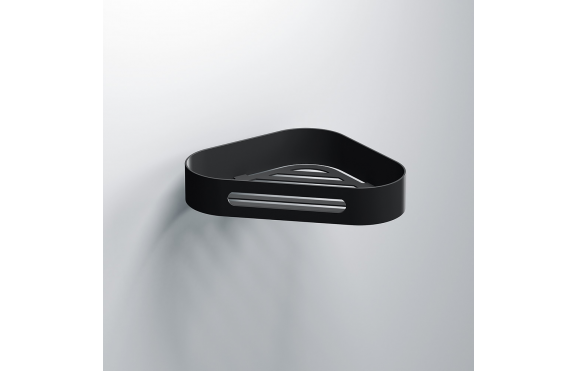 Origins Living S5 Fahrenheit Corner Basket - Black 176519