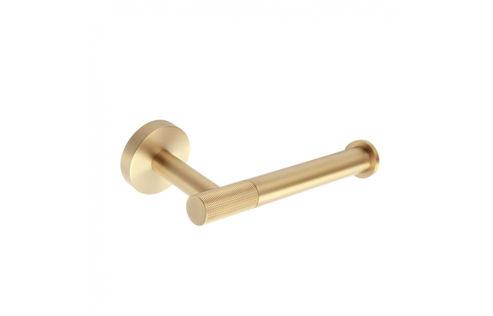 Origins Living Turner Open Toilet Roll Holder - Brushed Brass TRN-117001-BB