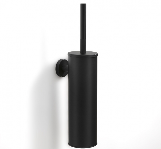 Toilet Brushes TRN-118020-BK Origins Living Turner Toilet Brush Wall Mounted - Black TRN-118020-BK