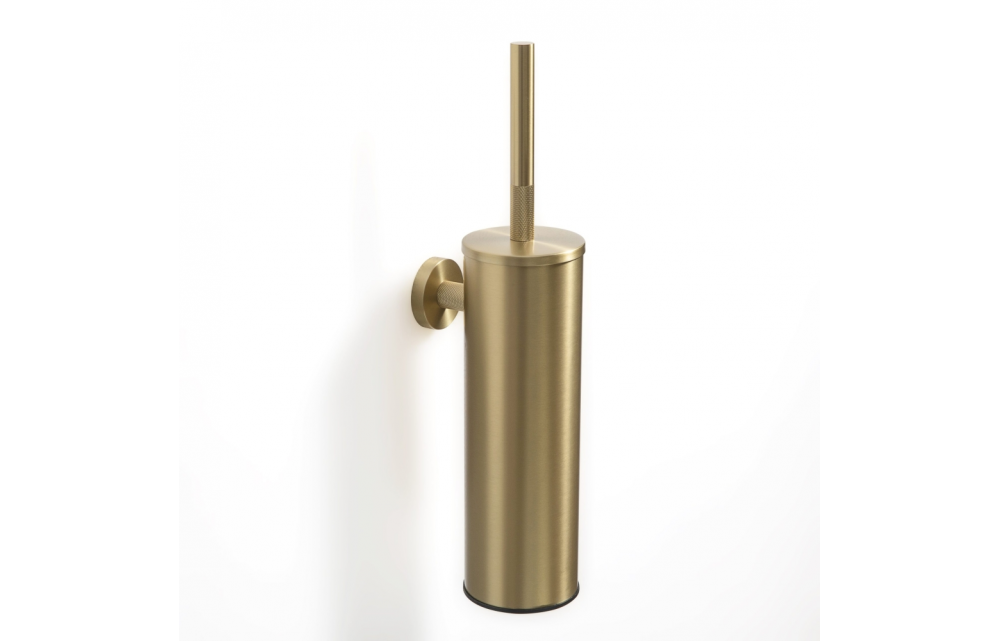 Origins Living Turner Toilet Brush Wall Mounted - Brushed Brass TRN-118020-BB