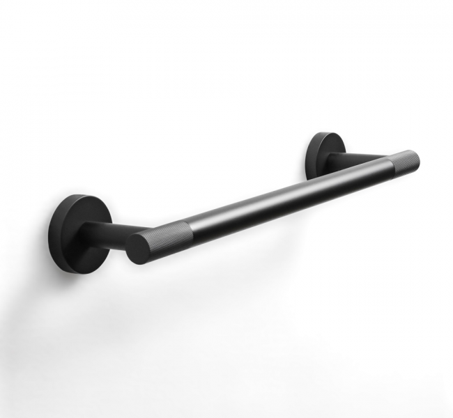 Towel Rails in Black TRN-115135-BK Origins Living Turner Towel Rail 35cm - Black TRN-115135-BK