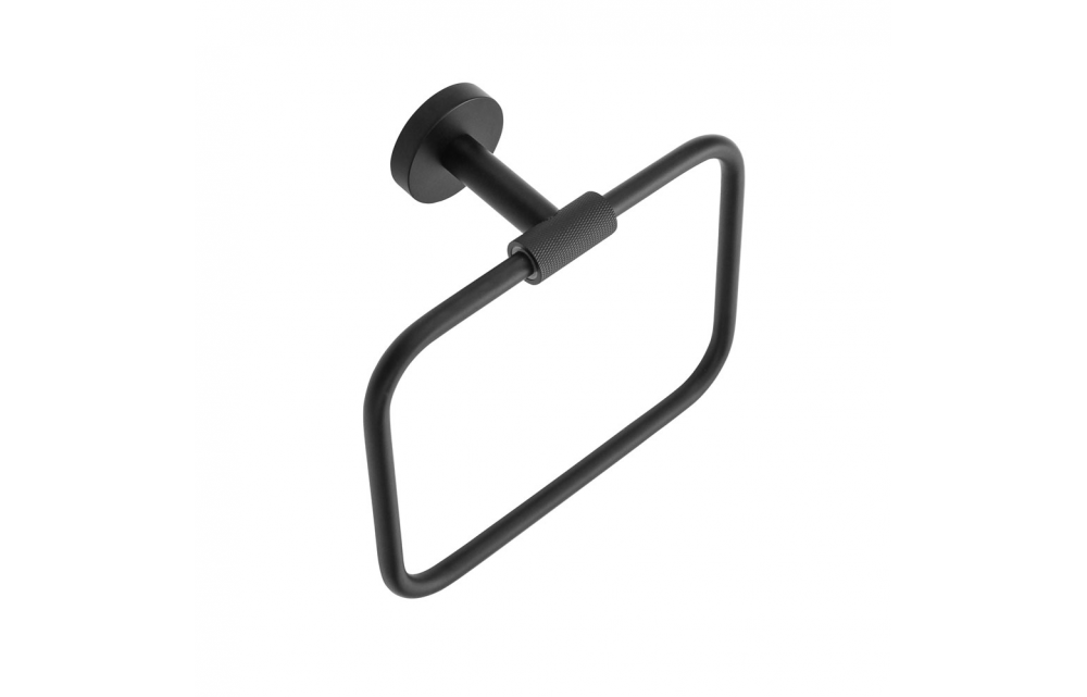 Origins Living Turner Towel Ring - Black TRN-114020-BK