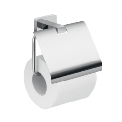 Origins Living Atena Toilet Roll Holder with Flap - Chrome 4425-13