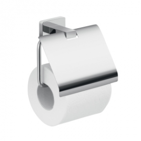Origins Living Atena Toilet Roll Holder with Flap - Chrome 4425-13
