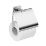 Origins Living Atena Toilet Roll Holder with Flap - Chrome 4425-13 Bathroom Accessory